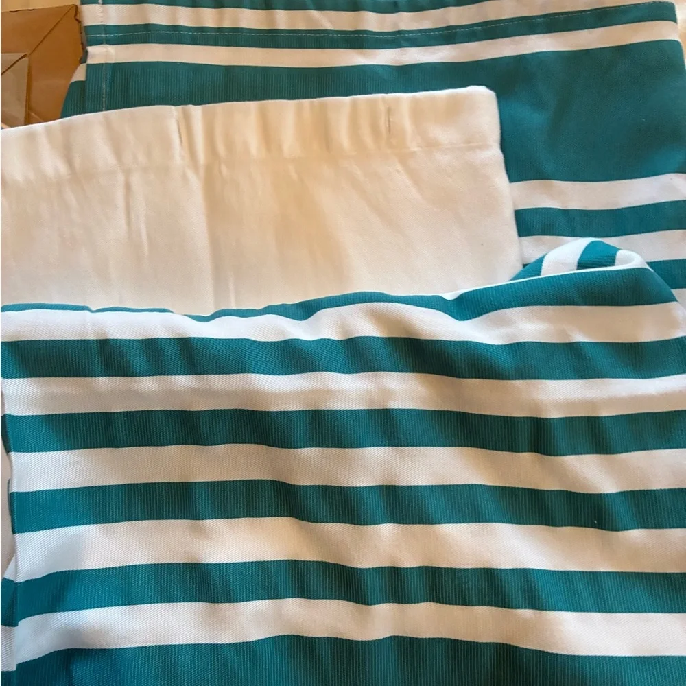 Tommy Hilfiger Canyon Stripe Fabric Shower Curtain